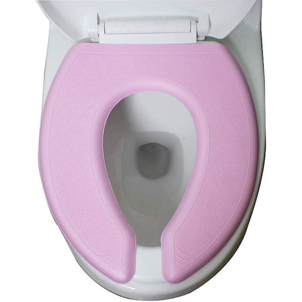 （Rosa）Universal Vanntett EVA Skum Toalettsetepute WC S, ZQKLA