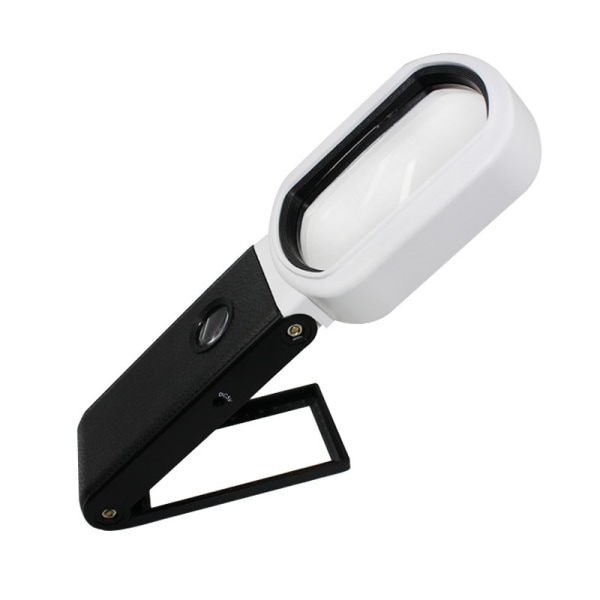 90mm-10x 25x forstørrelsesglass for lesing Rektangulær lesing Multi, ZQKLA