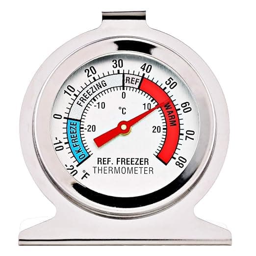 Køleskabsfryser Termometer Stort Ur Termometer, ZQKLA