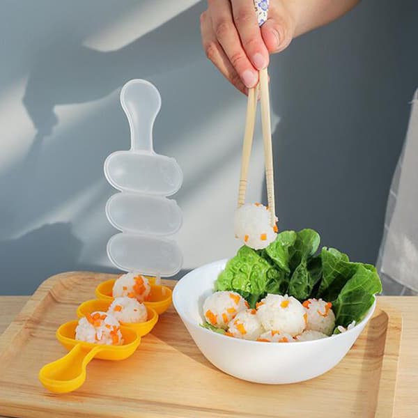 2 st Runda Rektangulära Sushiformar, Ickefast Sushiform med,ZQKLA