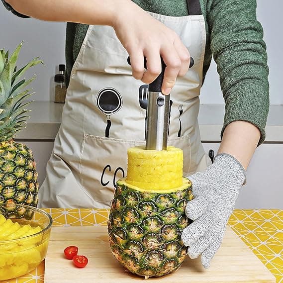 Ananas Kutter, Ananas Kutter med Matkvalitet Rustfritt Stål, ZQKLA