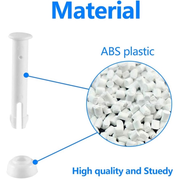 Pooltätningsstift av plast (12 st) för Intex 10ft-12ft, med 12,ZQKLA