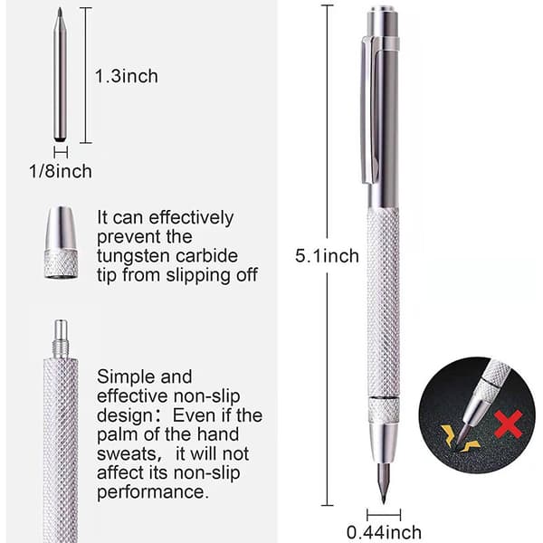 4 st Stylus med 4 extra spetsar, ZQKLA