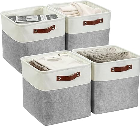 Förvaringskuber 11 tums Förvaringslåda 4-pack, ZQKLA