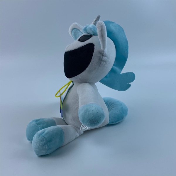 Ny Smiling Critters Plyslegetøj, Sjov Smiling Critters Pude, Smiling Critters Plys Catnap Plys blue and white
