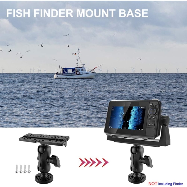 Fishfinderfäste, Kulfäste för Fishfinder, 360°, ZQKLA