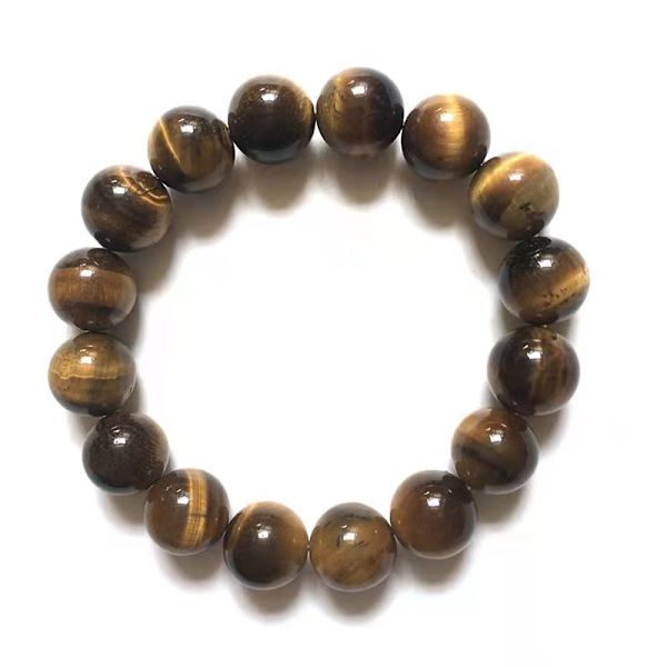 Pärl armband, Naturligt 8mm Stenarmband för Kvinnor Kristall, ZQKLA