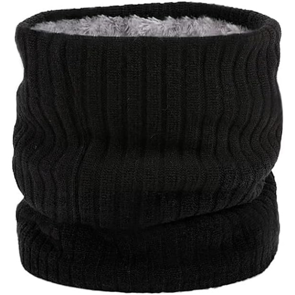 Fleece Halsvärmare Vindtät Termisk Halsvärmare för Män Kvinnor (B