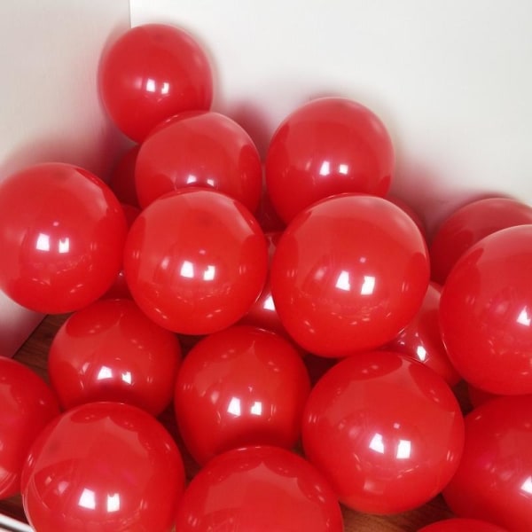 100 stk. Matte Balloner 5 Tommer Matte Latex Balloner Bryllup, ZQKLA