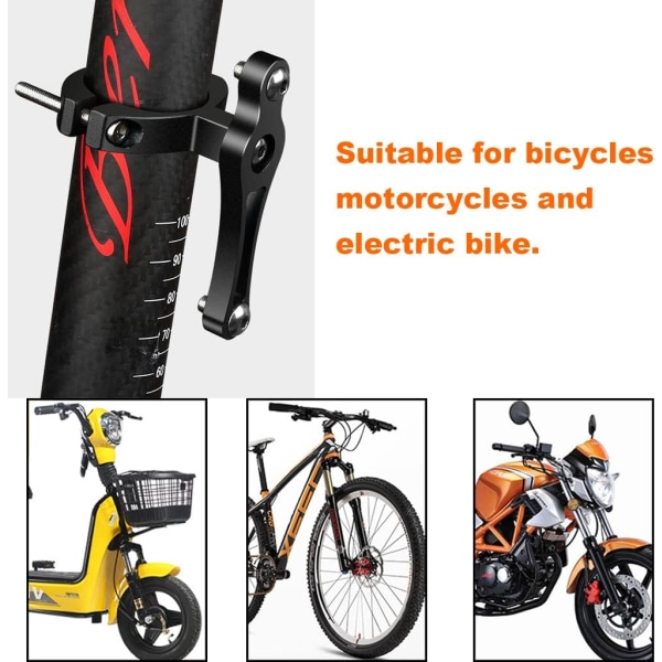 Cykel flaskhållare Adapter Aluminiumlegering flaskhållare Bicyc,ZQKLA