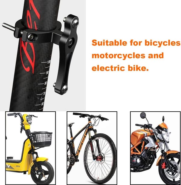 Flaskhållaradapter i aluminiumlegering för cykel, ZQKLA