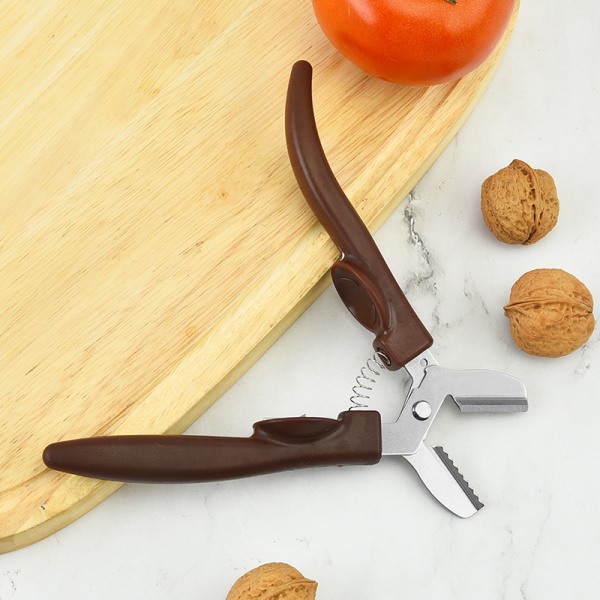 Stainless Steel Chestnut Clip Multifunctional Walnut Plier M,ZQKLA