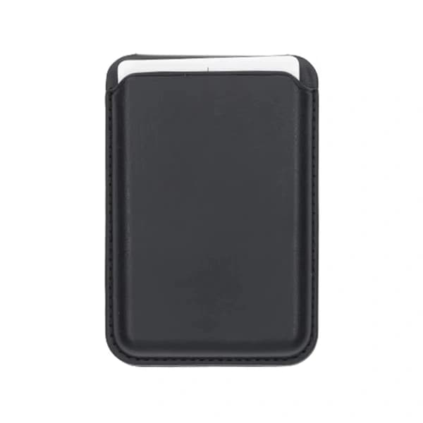 Korttikotelo MagSafella iPhoneen - Musta,su