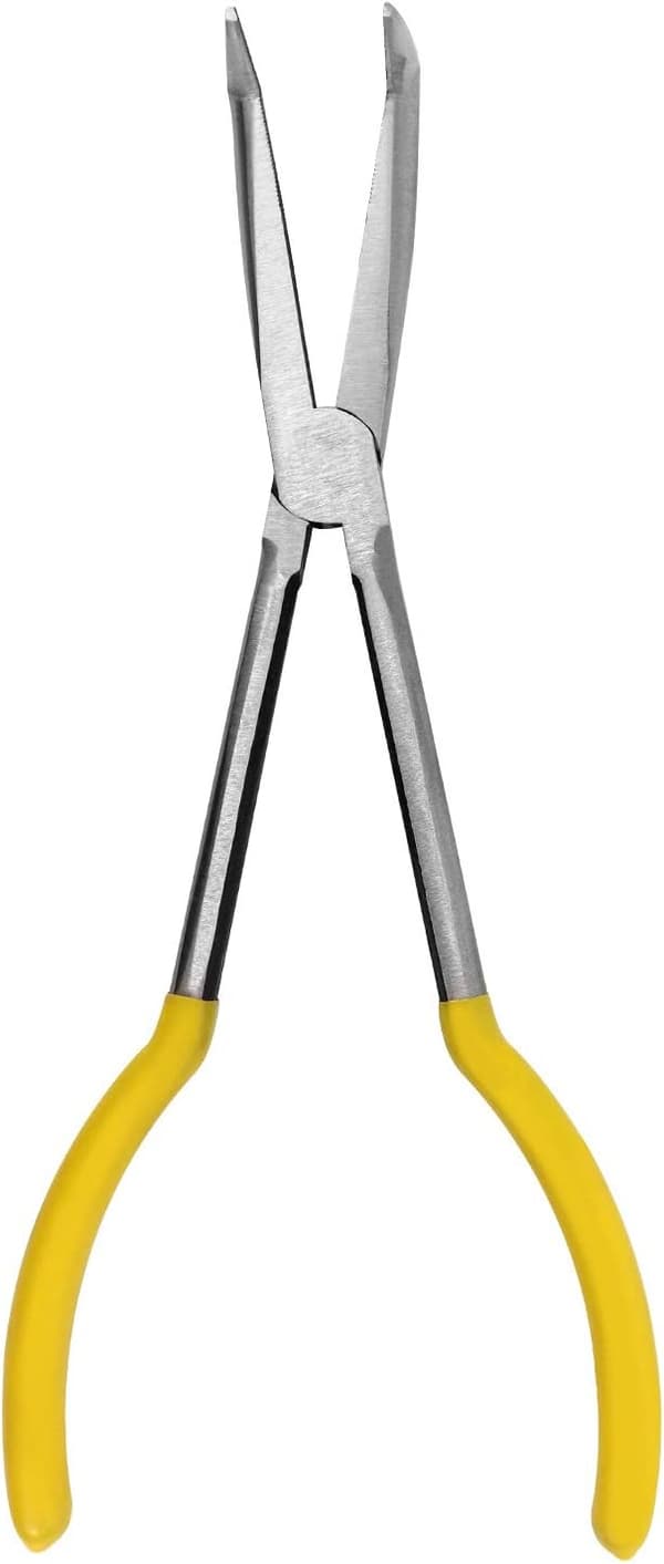 Böjda Tång, Lång Nästång, 280mm / 11\", 90 grader, ZQKLA