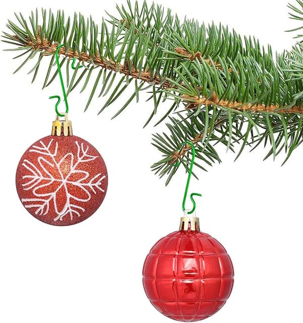 200 Stycken Julgranskrok, Julgransprydnadskrokar S-form