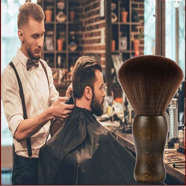 Halsdammborste - Borogo Professionell Barber Stor Hårcup, ZQKLA