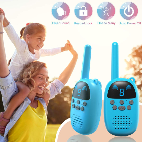 Barne-walkie talkies for gutter 3-12 år, Portab, ZQKLA