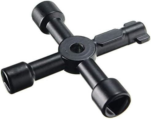 4-vejs multifunktionel universal nøgle, elektrisk kabine, ZQKLA