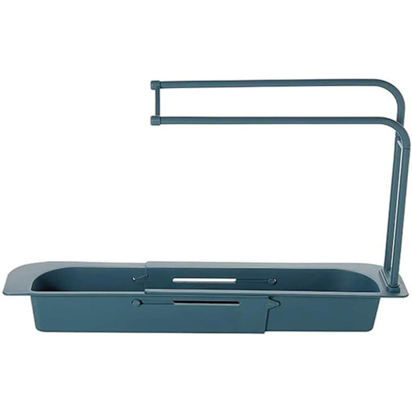 Teleskopisk Vask Organizer Rack, Uttrekkbar Oppbevaring Dreneringskurv H