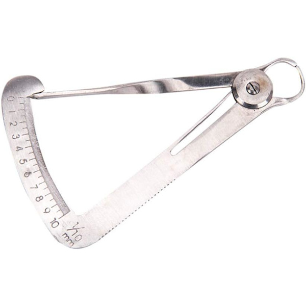 Tandlinjal för tandläkare Precision Inre Krona Tjockleksmätare, ZQKLA