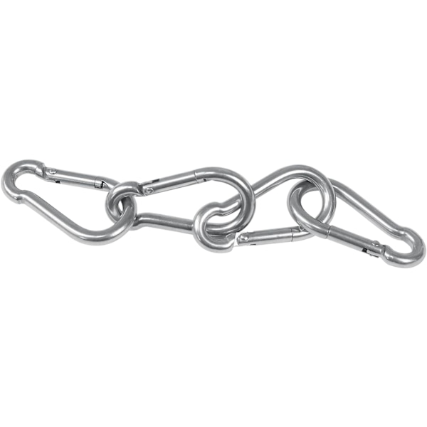 Tunga Karabiner i 304 Rostfritt Stål för Utomhus, Camping, ZQKLA