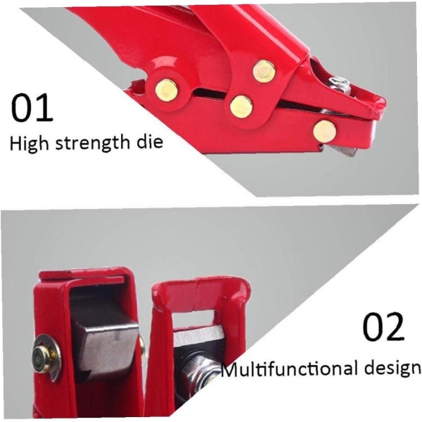 Cable tie tool, cable tie tool and tensioning and cutting to,ZQKLA