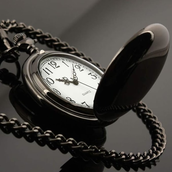 Klassisk Smooth Vintage Quartz Fick Watch, Arabiska siffror, ZQKLA