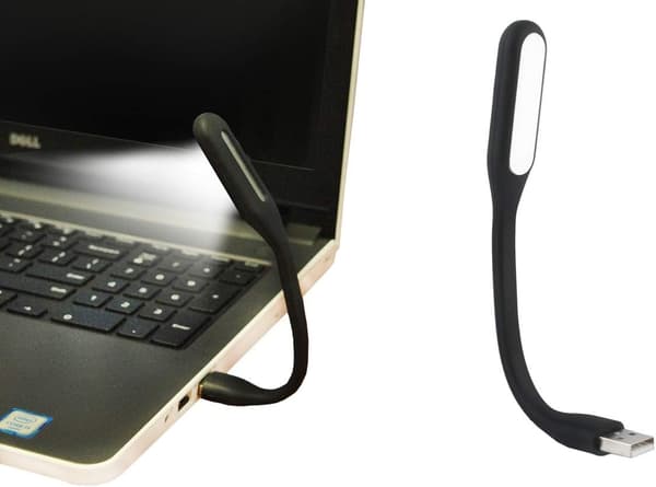 Flexibel USB-läslampa i silikon för Tablet PC, ZQKLA