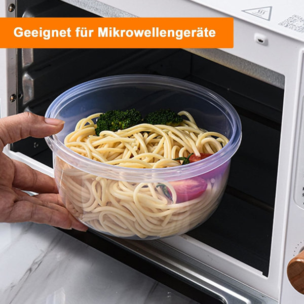 Set med 6 pizzalådor med lock - Pizzalåda - Med lock - (Rosa, blå