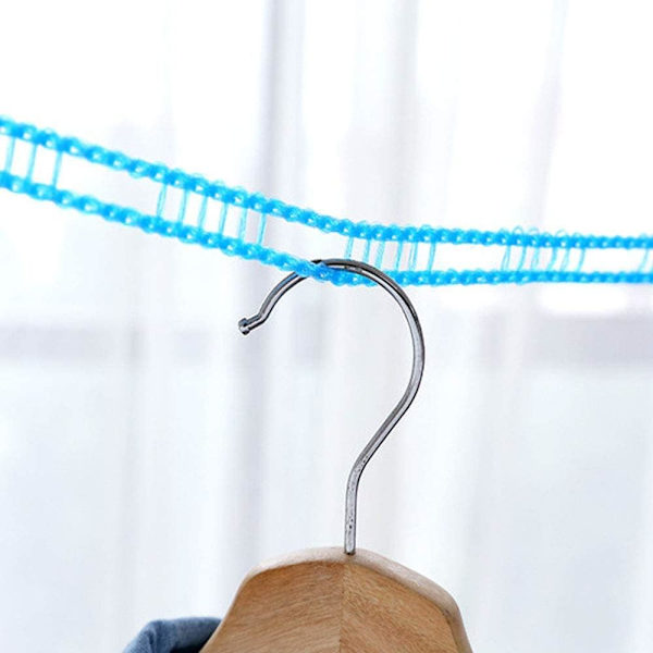 2 kpl Tuulenpitävä Vaatetanko, Nylon Vaatetanko, Kannettava Matk,ZQKLA
