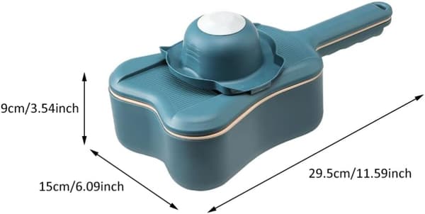 Mandolin Slicer Grønnsaks Rivjern Grønnsaks Kutter Multifunksjonell, ZQKLA
