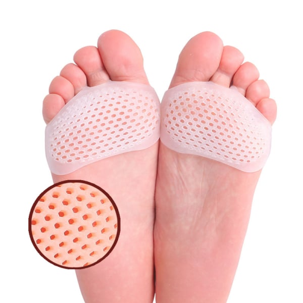 4 X Gel Metatarsal Smerte Ball Of Foot Pain Putestøtter Pads Inso,ZQKLA