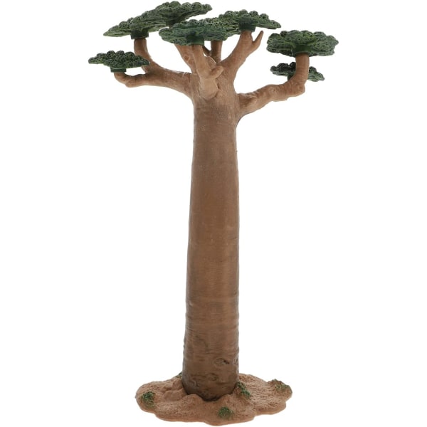 Mini Baobab træmodel PVC Sisal træer Bordtræmodeller Orn,ZQKLA