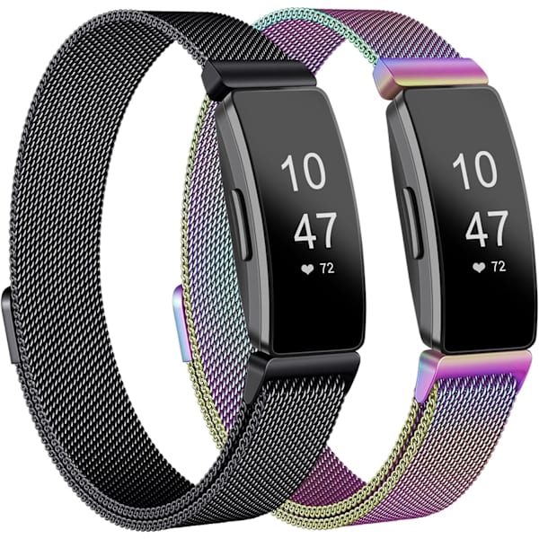 Metallikellot Fitbit Inspire 2:lle, Fitbit Inspire HR:lle ja Fitbit Inspirelle, ZQKLA