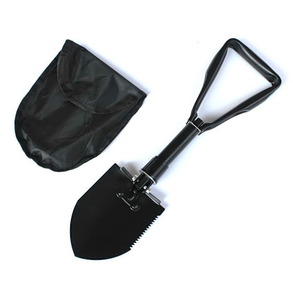 Foldbar Pickaxe Spade 3 Dele Sort, ZQKLA