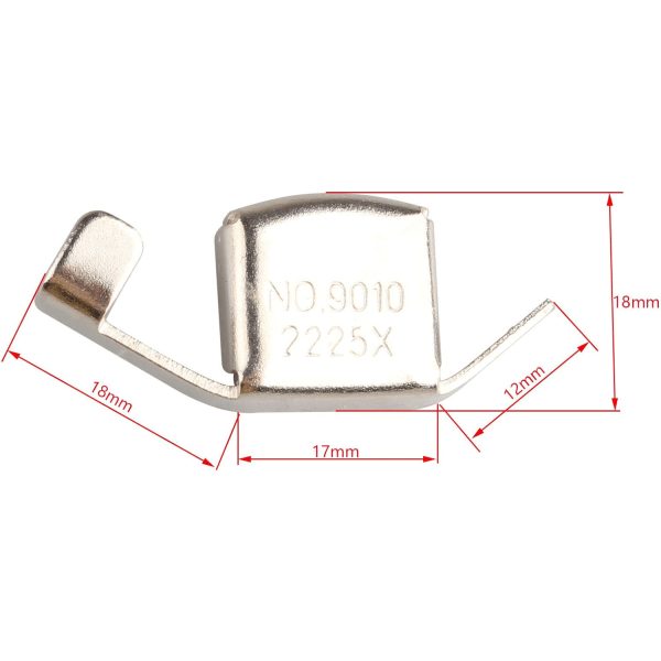 2-paknings magnetiske symaskinsyguider - Universal Mag,ZQKLA