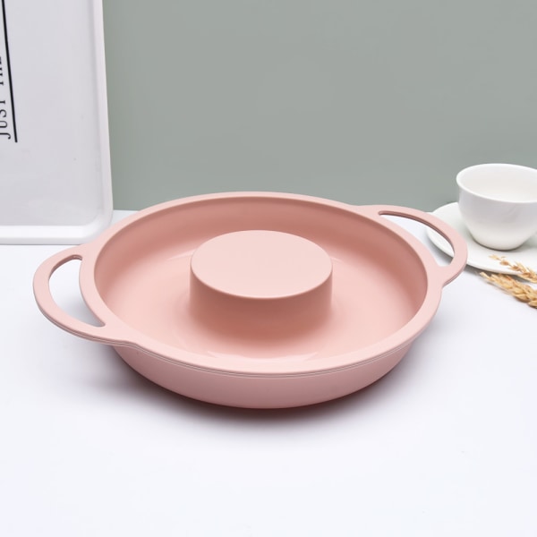 （Pink）Praktisk Non-stick Kageform Elastisk Varmebestandig S,ZQKLA