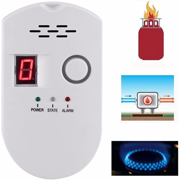 Naturgasdetektor, ultrakänslig digital gasdetektor, ,ZQKLA