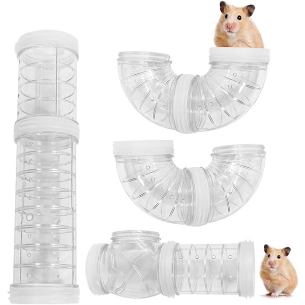Hamsterrør, utendørsrør for eventyr, transparente materialer
