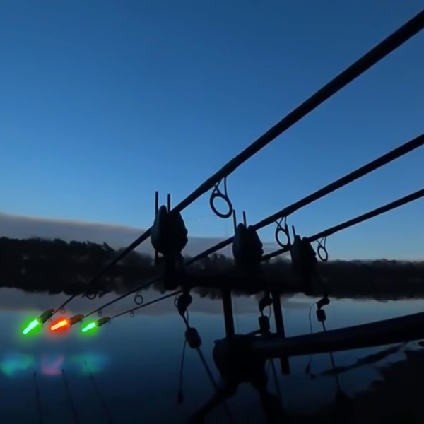 8 stk Fiskeglødestikker, LED Glødestikker for Fiske, LED ,ZQKLA