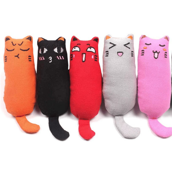 5 stk. Kattemynteleker for Interaktive Katter Katte Tygg Katte Kitte Bite S