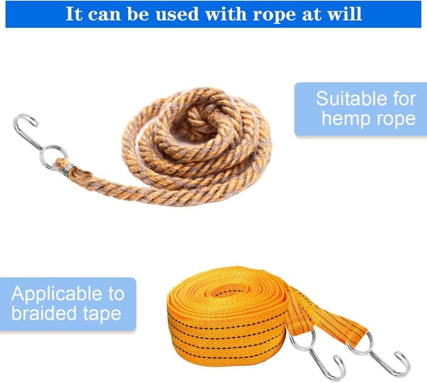 Spiral Kroge, Universal Krog Kan Matche Elastik Reb Webbing B, ZQKLA