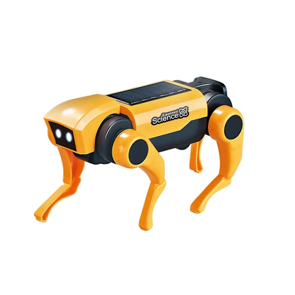 Solar Robot Hund Legetøj Bevægelige Led Elektrisk Gående Mekanisk Kat Legetøj Børn STEM Pædagogisk Dyre Samle Legetøj Småbørn