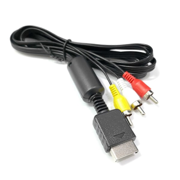 Monikomponenttinen peliääni- ja videokaapeli AV - RCA -kaapeli PS2-konsolille TV-pelitietokoneen kaapeli lisätarvikkeet