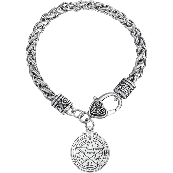Talisman armband för kärlek med pentacle Tetragrammaton sigill, ZQKLA