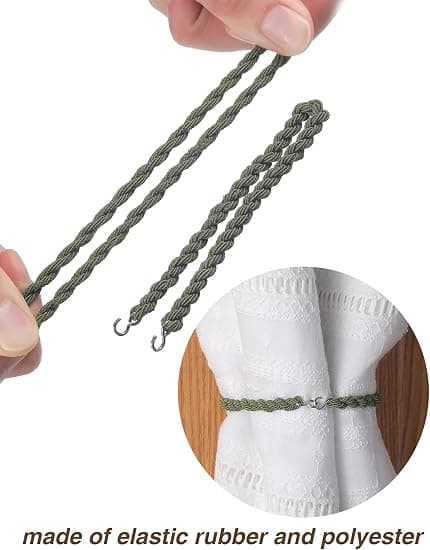 12 stk Elastiske Støvle Stropper Militære Benstropper Blousing G,ZQKLA