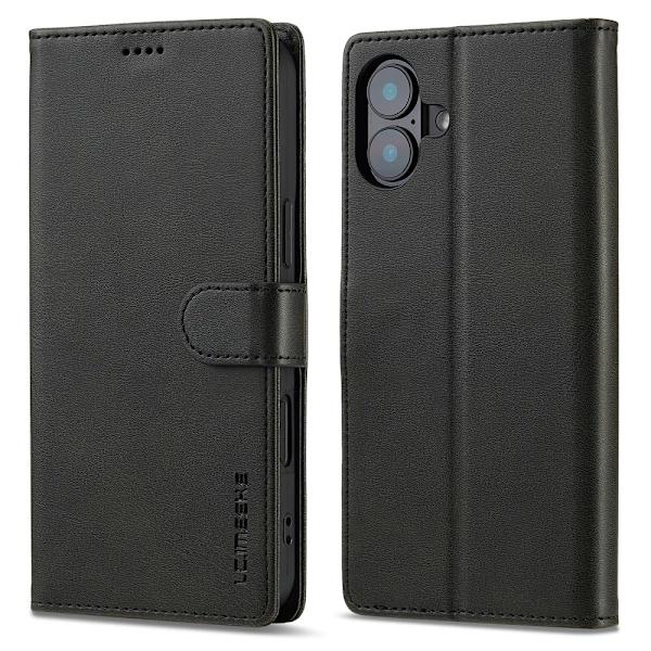LC.IMEEKE Lompakkokotelo iPhone 16 Musta,su