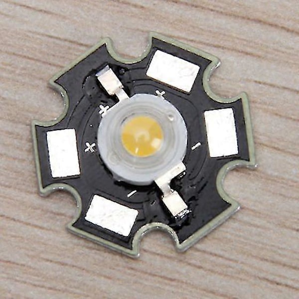 3W Tähti LED-valolamppu (Valkoinen)
