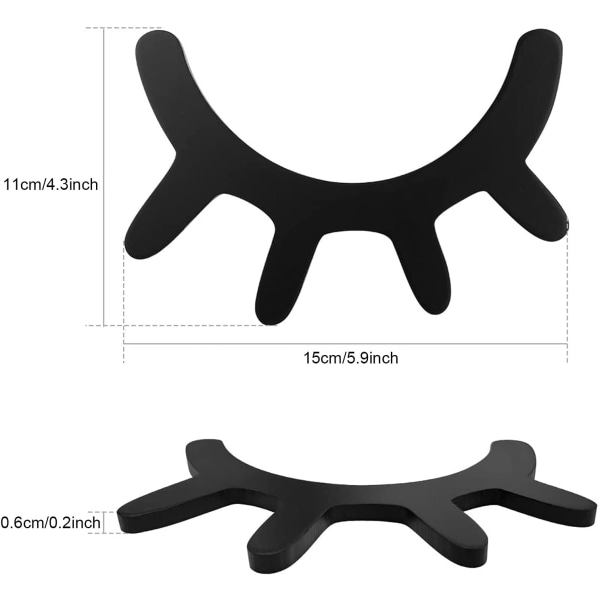 1 Par Øyenvipper Veggdekor i Tre Barnerom Veggklistremerke, ZQKLA