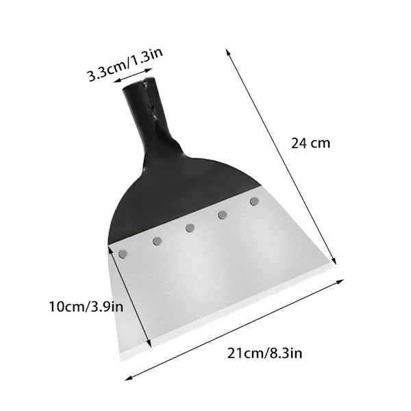 Hage Spade, Multifunksjons Hage Spade, Stål Ugressfjerning, ZQKLA